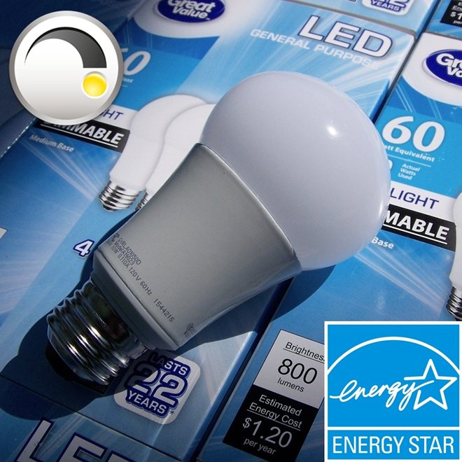 (60) LED Daylight 60W DIMMABLE Free Shipping 10w (60 Watt Equivalent