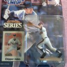 CHIPPER JONES EXTENDED SERIES 2000 KENNER STARTING LINEUP FIGURE--SEALED