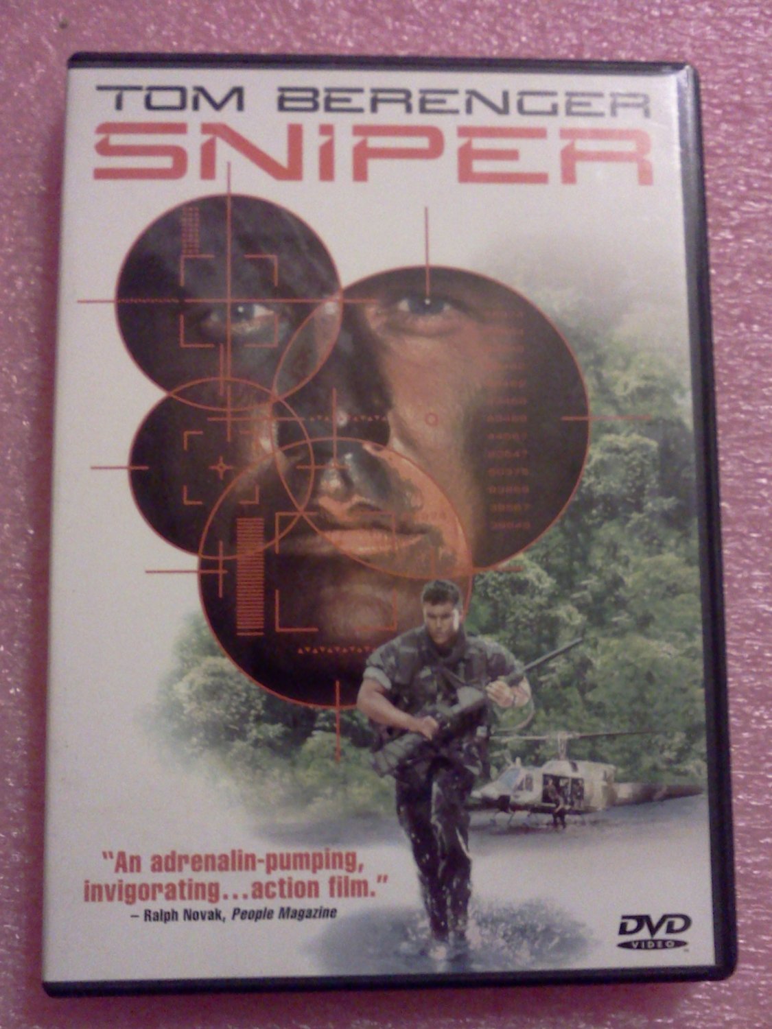 SNIPER DVD 2 SIDED DISC TOM BERENGER 99