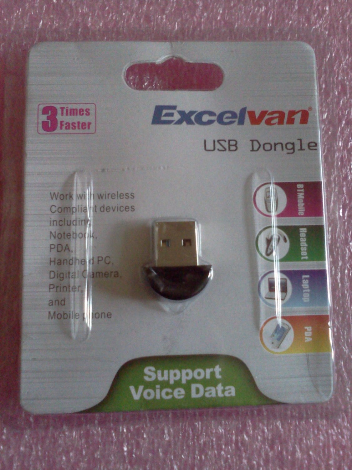 Wireless USB Bluetooth 2.0 Adapter Dongle EDR for Laptop Notebook Windows7 XP