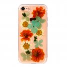 Clear Real Dried Flower Soft TPU Gel Case Cover for New iPhone7