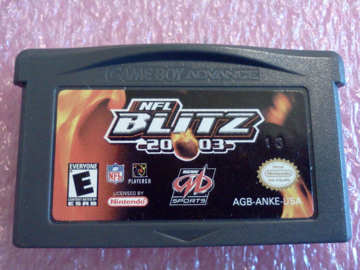 NFL Blitz 2003 (Nintendo Game Boy Advance, 2002)