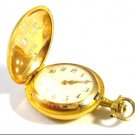 Antique gold pocket watch with diamonds 0.60 kt