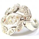 Antique ring with diamonds 0.62 kt