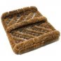 Rubber-Cal "Herringbone" Coir Boot Scraper Brush, 2.5 by 12 by 13-Inch