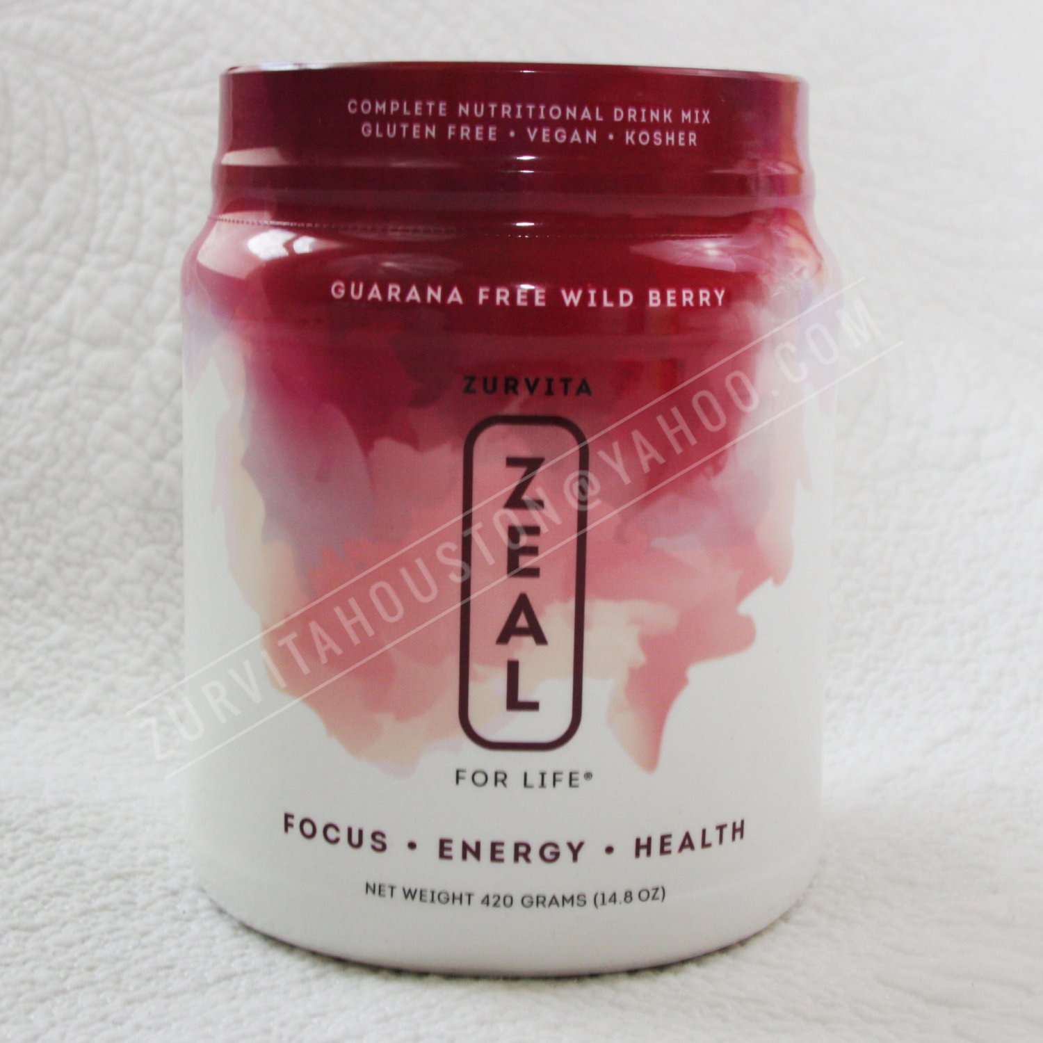 Zurvita Zeal For Life Nutritional Drink 30 Day Supply Canister