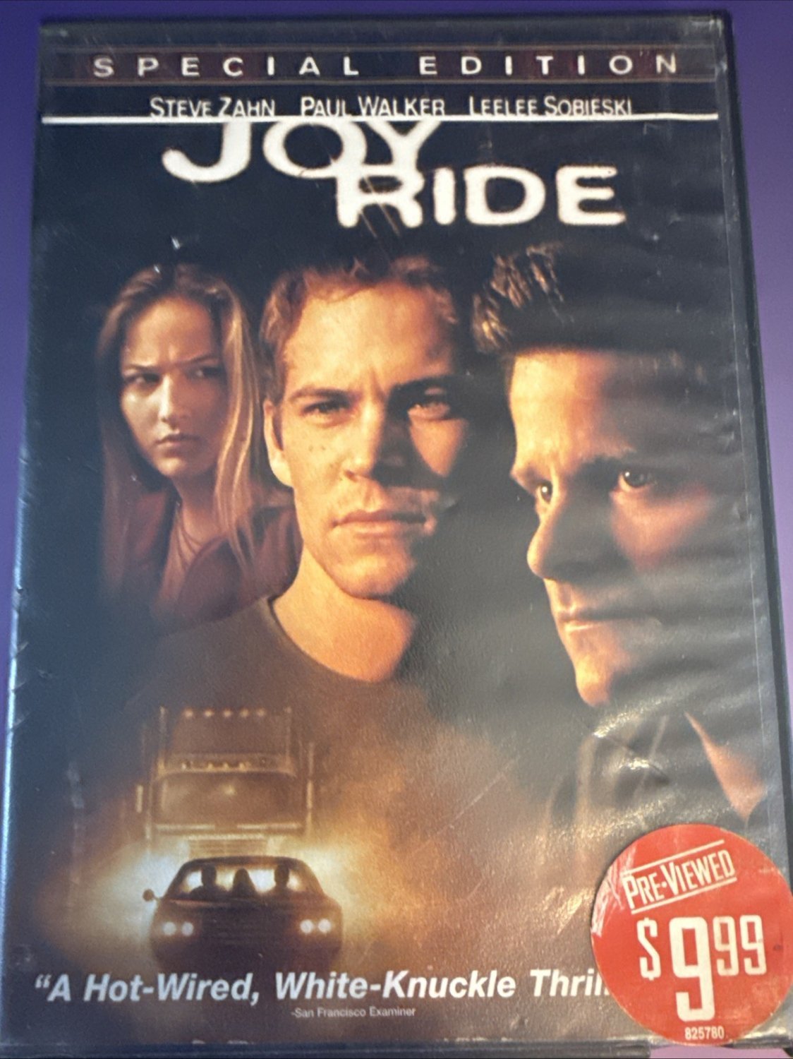 Joy Ride (DVD, 2002, Special Edition)
