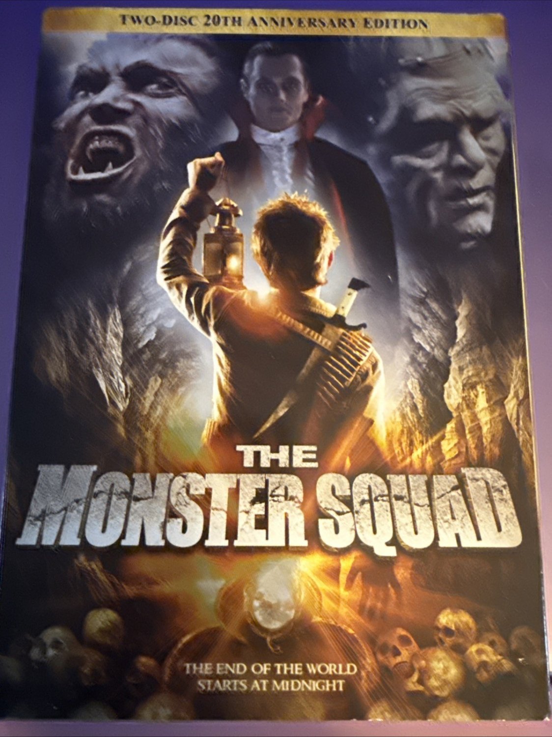 The Monster Squad  DVD 2 Disc 20th Anniversary Edition w Slipcover & Insert
