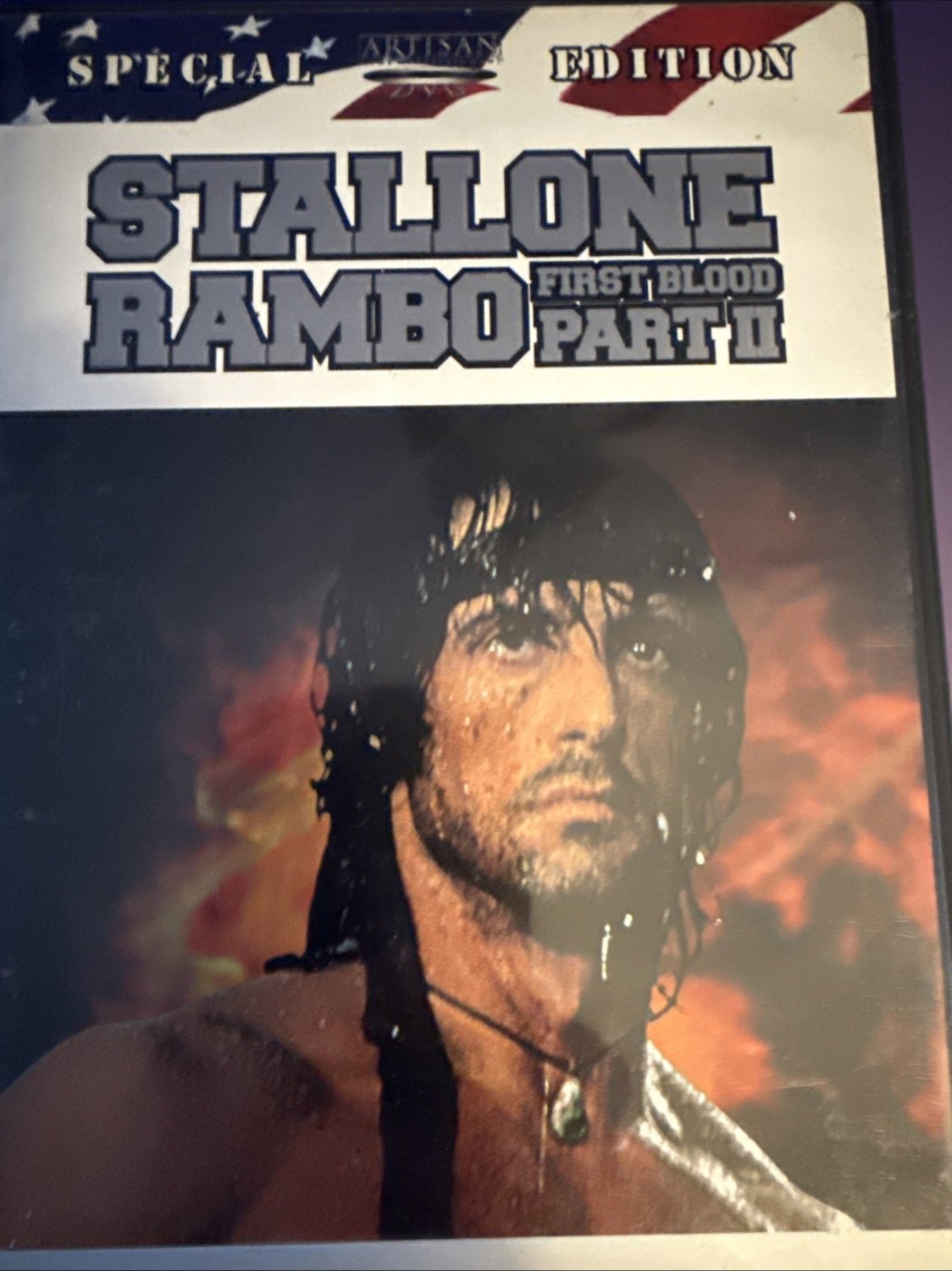 First Blood Part II Special Edition DVD