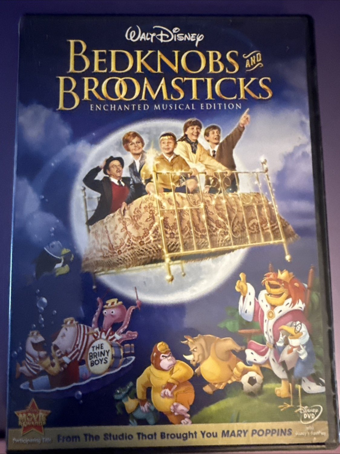 Bedknobs and Broomsticks (DVD, 1971)