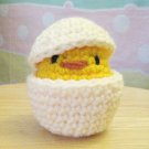 PDF Pattern- Shy Chicken Chicky with his shell