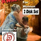 WOMEN'S DEFENSE KIT, Krav Maga DVD's, Oak Kubotan Key Chain, & DVD, Work Out DVD