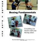 "EASY BOXING LESSONS, 2 Disk Video set, Learn to Box, DVD's For Boxing or MMA