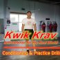 "KRAV MAGA 6 DVD Set" Kwik Krav-Power Punches-Krav Conditioning- Workout Videos