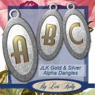 JLK Gold & Silver Alpha Dangles - ON SALE!