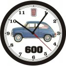 1962 FIAT 600 WALL CLOCK-FREE USA SHIP!-Triumph, BMW