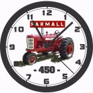 INTERNATIONAL-FARMALL 450 TRACTOR WALL CLOCK-JOHN DEERE