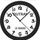 "Dutray Le Mans" (Authentic Numerals) Wall Clock-Free US Ship