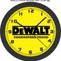Dewalt Tools Logo Wall Clock-Free US Ship, Choose 1 of 2, Snap-On, Mac-Tools