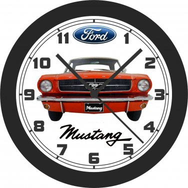 1964.5-1965-1966 Ford Mustang (Front) Wall Clock-Free US Ship!