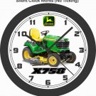 JOHN DEERE X758 SIGNATURE SERIES LAWN TRACTOR WALL CLOCK-FREE USA SHIP
