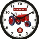 FARMALL -H- TRACTOR WALL CLOCK-NEW!!-Free USA Ship!