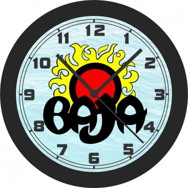 BAJA BOATS EMBLEM WALL CLOCK-FREE US SHIP-Choose 1 of 2 styles