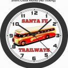 SANTA FE TRAILWAYS BUS WALL CLOCK-FREE USA SHIP!-GREYHOUND