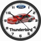 FORD NHRA BOB GLIDDEN THUNDERBIRD WALL CLOCK-Free USA Ship