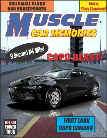 Your Custom Photo Muscle Car Magazine Cover Photo-Use your photo or ours!-Chevy