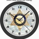 LOS ANGELES LA COUNTY CALIFORNIA SHERIFF'S BADGE WALL CLOCK-FREE USA SHIP