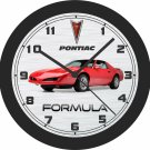 1991 Pontiac Firebird Formula Wall Clock-Free US Ship