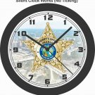 ORLANDO-ORANGE COUNTY FLORIDA SHERIFF'S BADGE WALL CLOCK-FREE USA SHIP