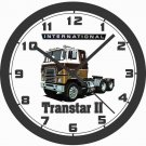 1975 INTERNATIONAL TRANSTAR II SEMI-TRUCK WALL CLOCK-NEW!-Free USA Ship