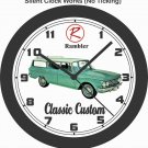 1962 RAMBLER CLASSIC CUSTOM 4-DOOR STATION WAGON WALL CLOCK-FREE USA SHIP!