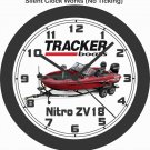 TRACKER BOATS NITRO ZV18 WALL CLOCK-FREE USA SHIP-OTHER MODELS AVAILABLE!