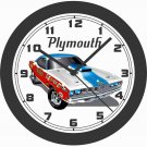 PLYMOUTH HEMI CUDA NHRA PRO-STOCK WALL CLOCK-DODGE, FORD, CHEVROLET