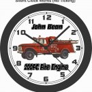 John Bean 200FC Fire Engine Wall Clock-Free USA Ship