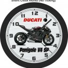 2021 Ducati Panigale V4 SP Superbike Wall Clock-Free US Ship
