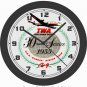 1955 TWA 30 YEARS OF SERVICE EMBLEM WALL CLOCK-FREE USA SHIP