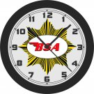 BSA MOTORCYCLE LOGO WALL CLOCK-FREE US SHIP