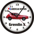 1974-1975 AMERICAN MOTORS GREMLIN X WALL CLOCK-FREE USA SHIP-AMC!