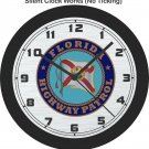 Florida Highway Patrol Badge Wall Clock-Free US Ship-Choose 1 of 2