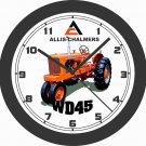 ALLIS CHALMERS WD45 DIESEL TRACTOR WALL CLOCK-FREE USA SHIP!
