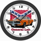 DODGE CHARGER GENERAL LEE WALL CLOCK-NEW!-FORD, CHEVROLET, PLYMOUTH