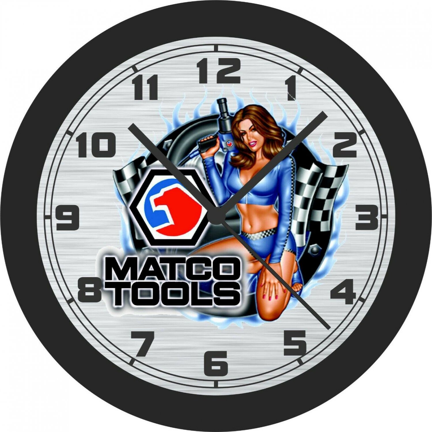 Matco Tools Pinup Girl Wall Clock Free Us Ship