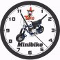 TACO  MINI-BIKE WALL CLOCK-Choose 1 of 5 Colors & Free USA Ship