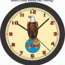 CASE FARM EQUIPMENT EAGLE LOGO WALL CLOCK-FREE US SHIP, Farmall, John Deere