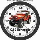 1973 JEEP RENEGADE CJ-7 WALL CLOCK-RAM, F150, BRONCO, BLAZER