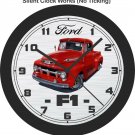 1951-1952 Ford F1 Pickup Truck Wall Clock-Free US Ship-F-100